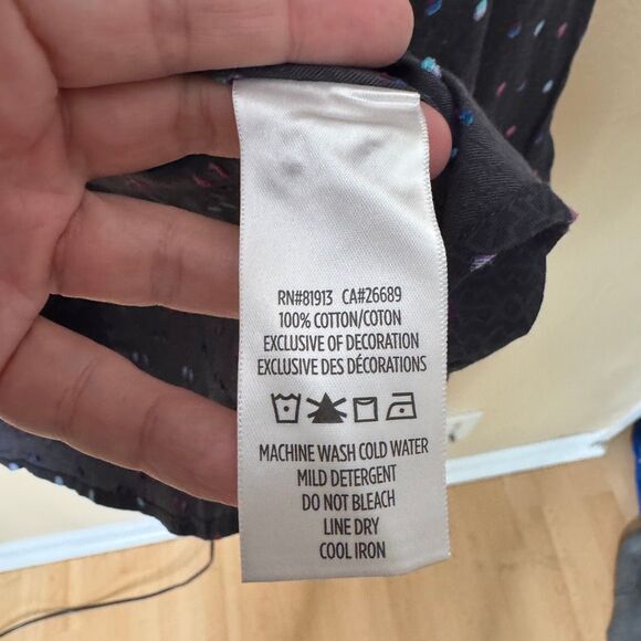 Robert Graham Shirt Mens Large Button Up Psychedlic Trippy Polka Dot - Picture 3 of 8